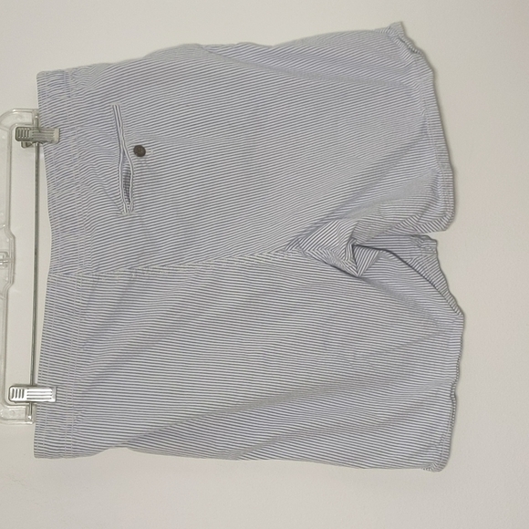 Gap Men's Jogger Shorts Blue white stripe Large - Picture 5 of 11